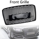 2015–2017 Audi A8 S8 RS8 Stil Frontstoßstangengrill Wabengrill schwarz