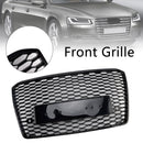2015–2017 Audi A8 S8 RS8 Stil Frontstoßstangengrill Wabengrill schwarz