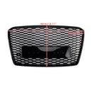 2015–2017 Audi A8 S8 RS8 Stil Frontstoßstangengrill Wabengrill schwarz