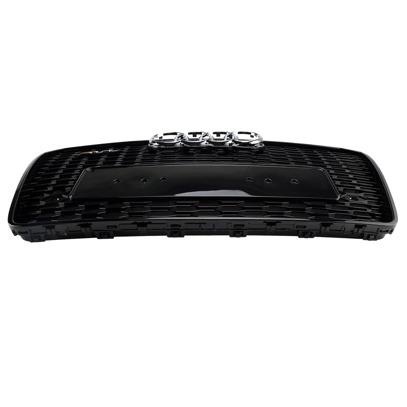 2015–2017 Audi A8 S8 RS8 Stil Frontstoßstangengrill Wabengrill schwarz