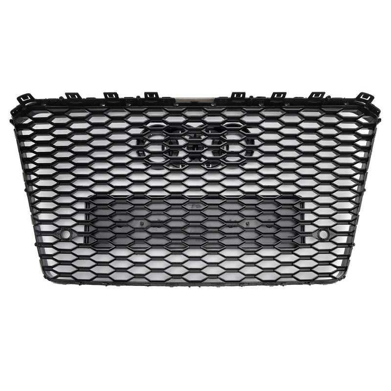2015–2017 Audi A8 S8 RS8 Stil Frontstoßstangengrill Wabengrill schwarz