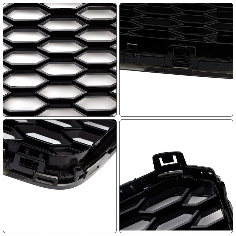 2015–2017 Audi A8 S8 RS8 Stil Frontstoßstangengrill Wabengrill schwarz