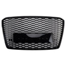 2015–2017 Audi A8 S8 RS8 Stil Frontstoßstangengrill Wabengrill schwarz