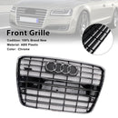2010–2014 Audi A8 S8 Chrom Frontstoßstange Mesh Grill Kühlergrill