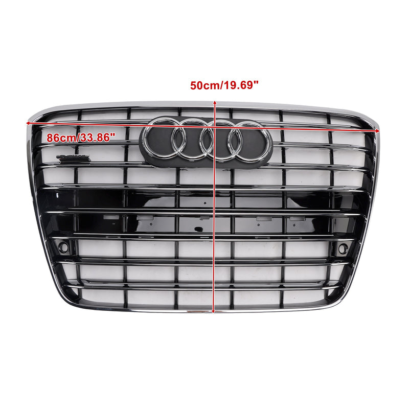 2010–2014 Audi A8 S8 Chrom Frontstoßstange Mesh Grill Kühlergrill