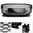 2016-2020 Audi Q2 pre-facelift front kølergrill honeycomb struktur blank sort