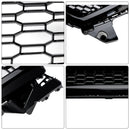 2016-2020 Audi Q2 pre-facelift front kølergrill honeycomb struktur blank sort