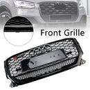 2016-2020 Audi Q2 Schwarz Glanz Wabengrill Frontgrill Vor-Facelift