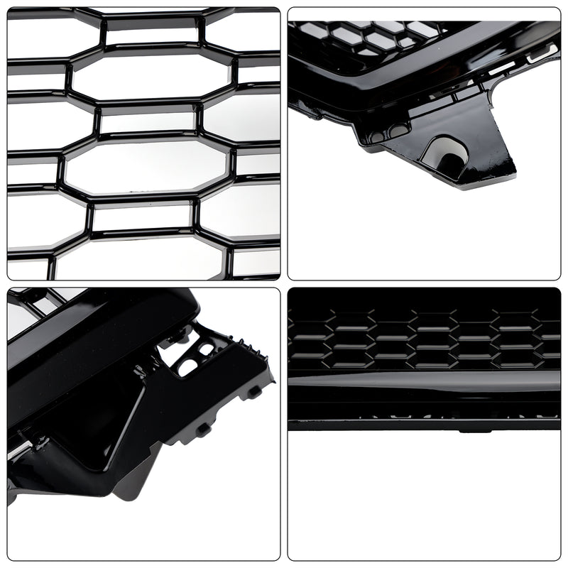 2016-2020 Audi Q2 Schwarz Glanz Wabengrill Frontgrill Vor-Facelift