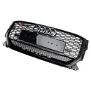 2016-2020 Audi Q2 Vor Facelift Frontkühlergrill Honigwabenstruktur Glänzend Schwarz