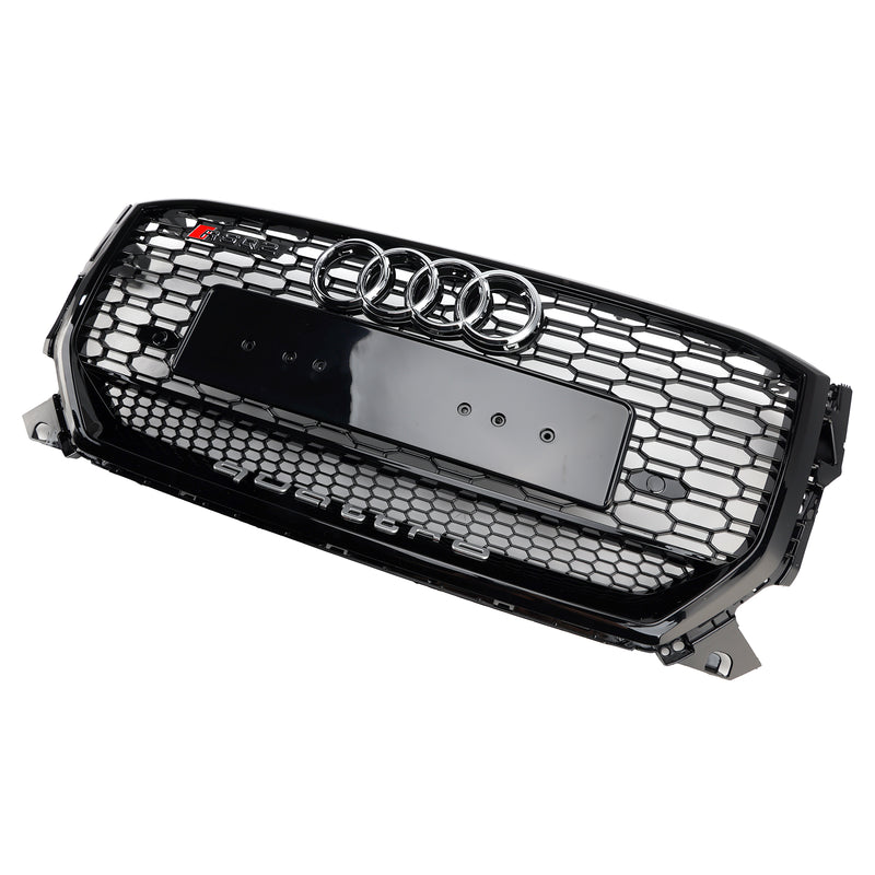 2016-2020 Audi Q2 Vor Facelift Frontkühlergrill Honigwabenstruktur Glänzend Schwarz