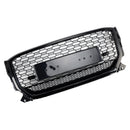 2016-2020 Audi Q2 pre-facelift front kølergrill honeycomb struktur blank sort