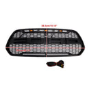 Kühlergrill für die Frontstoßstange, schwarz, für Ford Transit 150, 250, 350 und 350H (Modelljahre 2015–2019).