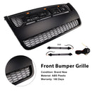 2006–2010 Ford Explorer mit hellem, schwarzem Frontgrill für die obere Stoßstange