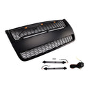 2006–2010 Ford Explorer mit hellem, schwarzem Frontgrill für die obere Stoßstange