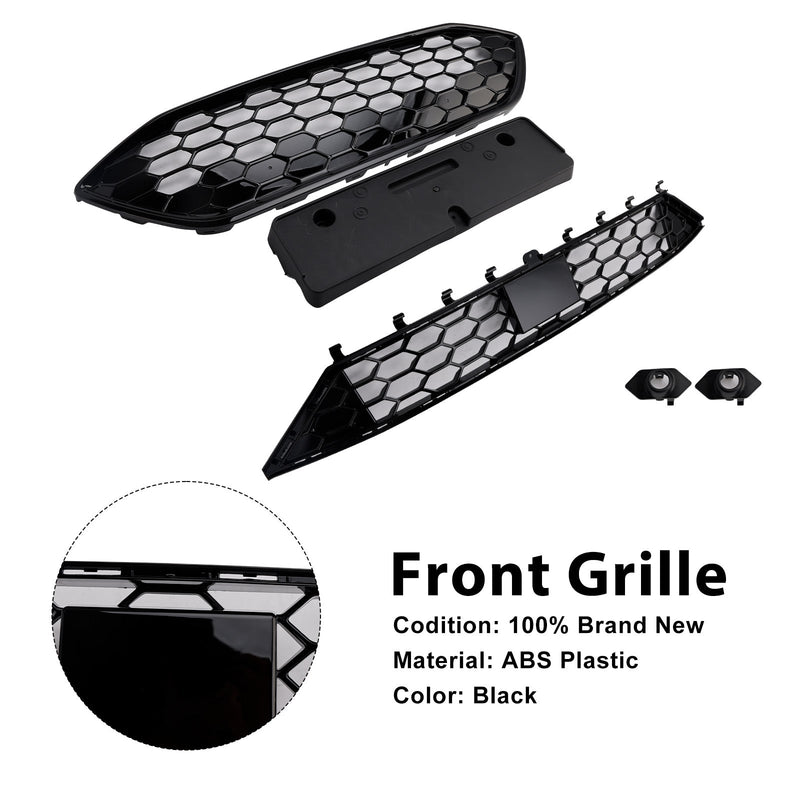 2019–2021 Toyota Sequoia mit LED-Beleuchtung, schwarzer Frontstoßstangengrill