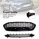 2018–2021 Ford Focus MK4 ST Style Schwarz Frontstoßstangengrill Untergrill