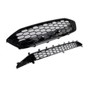 2018–2021 Ford Focus MK4 ST Style Schwarz Frontstoßstangengrill Untergrill