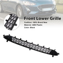 2018-2021 Ford Focus MK4 St Style Front Bumper Nedre Grill Grill Sort