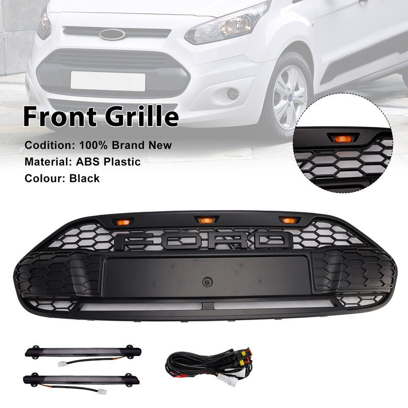 Ford Transit Connect (2014–2018) mit LED-Frontstoßstangengrill in Schwarz