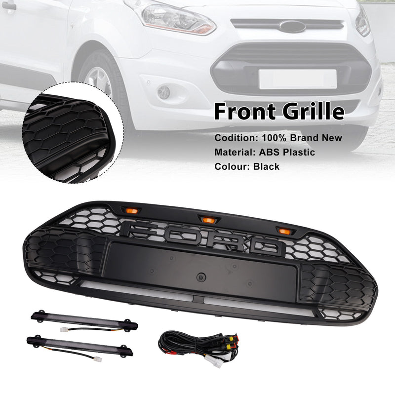 Ford Transit Connect (2014–2018) mit LED-Frontstoßstangengrill in Schwarz