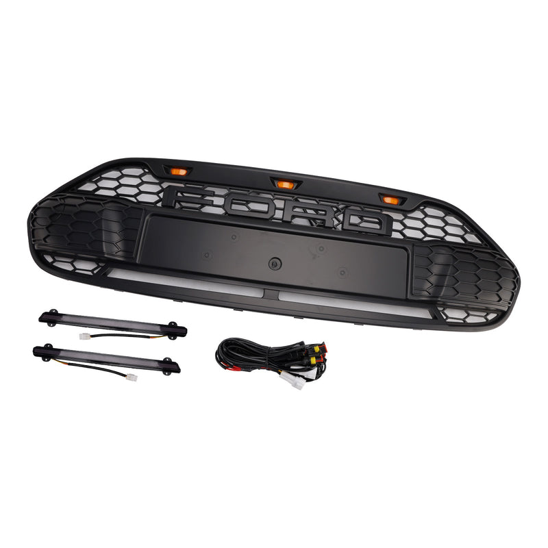 Ford Transit Connect (2014–2018) mit LED-Frontstoßstangengrill in Schwarz