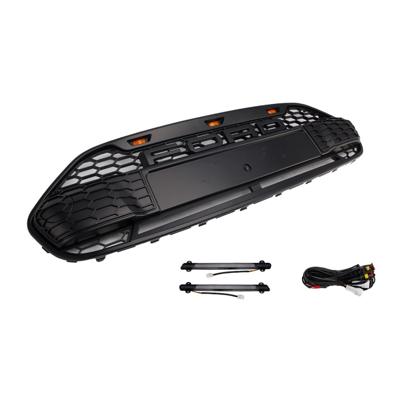 Ford Transit Connect (2014–2018) mit LED-Frontstoßstangengrill in Schwarz