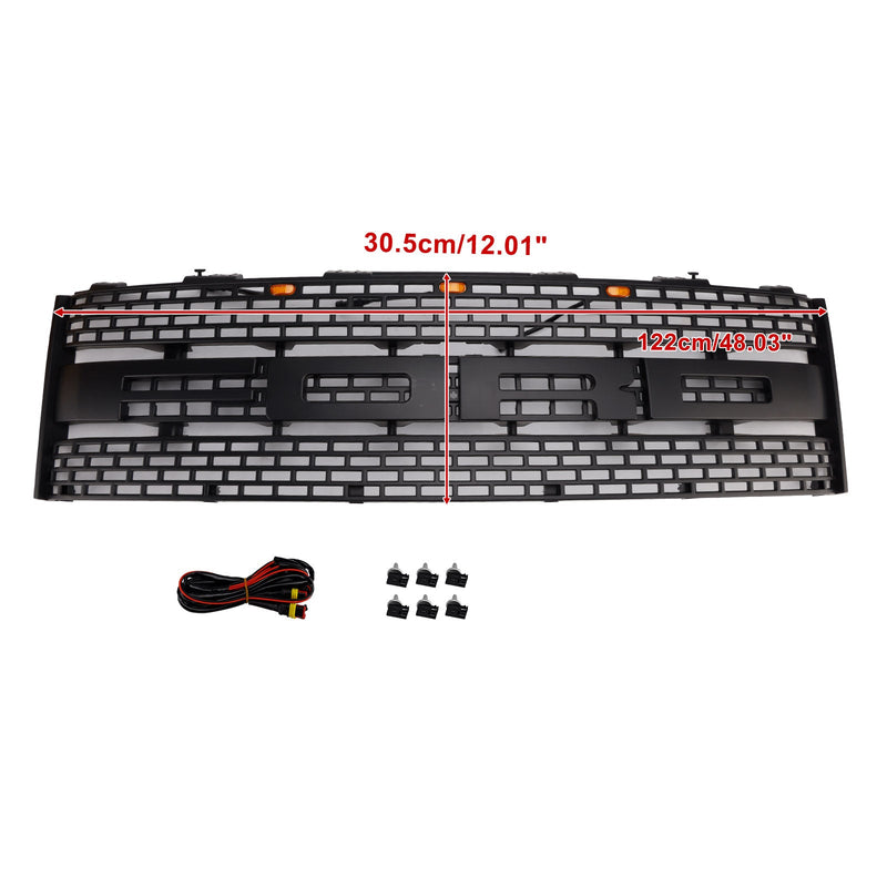 2010–2014 Ford F150 Raptor ohne Kameraloch, Kühlergrill für die Frontstoßstange, CL3Z8200DA