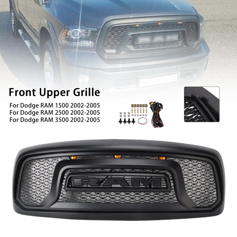 2002–2005 Dodge RAM 1500/2500/3500 Rebel Style Frontstoßstangengrill