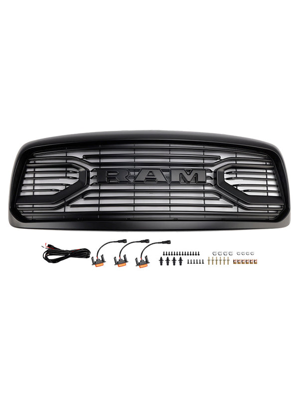 Frontstoßstangengrill im Rebel-Stil für Dodge RAM 1500/2500/3500 (2002–2005)