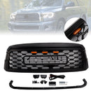 2019–2021 Toyota Sequoia mit LED-Beleuchtung, schwarzer Frontstoßstangengrill