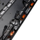 Mattschwarzer Frontstoßfängergrill für Ford Transit-Personenkraftwagen der Modelljahre 2013–2017  mit LED-Leuchten