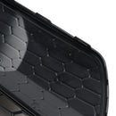 Matsort kofangergitter foran til 2013-2017 Ford Transit personbiler med LED-lys