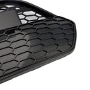 Matsort kofangergitter foran til 2013-2017 Ford Transit personbiler med LED-lys