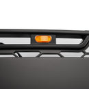 Matsort kofangergitter foran til 2013-2017 Ford Transit personbiler med LED-lys