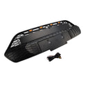 Matsort kofangergitter foran til 2013-2017 Ford Transit personbiler med LED-lys