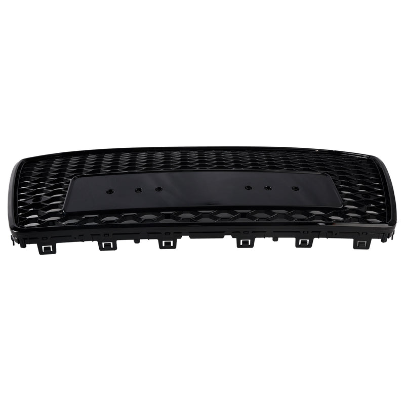 RS6 Style Frontgrill mit Wabengitter für Audi A6 S6 C7 2016–2018, Schwarz