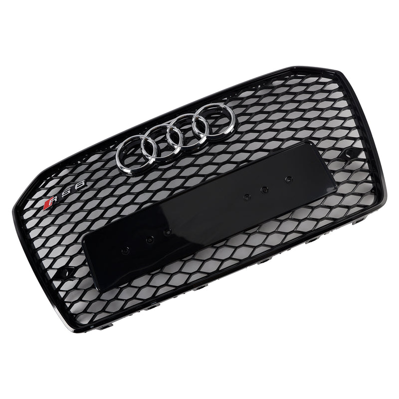 2016–2018 Audi A6 (C7) C7PA FACELIFT RS6 Grill frontal estilo com grade de favo de mel
