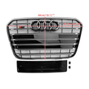 2012–2015 Audi A6 C7 S6 Stil Frontstoßstangengrill Kühlergrill Chrom