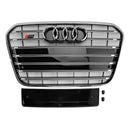 2012–2015 Audi A6 C7 S6 Stil Frontstoßstangengrill Kühlergrill Chrom