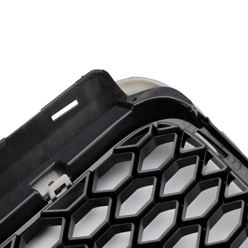 2008-2011 Audi A6 C6 Facelift Black Front Grill Honeycomb Grille Bumper
