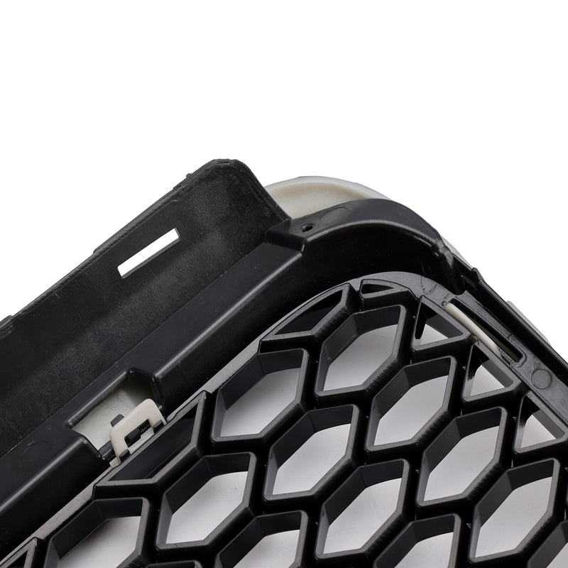 Czarna osłona zderzaka o strukturze plastra miodu do Audi A6 C6 2008-2011 po liftingu