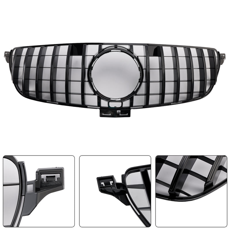 2015–2018 Mercedes-Benz GLE-luokka W166 GT-tyylinen etusäleikkö puskuriin