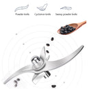 700 g Hochgeschwindigkeits-Getreidemühle Edelstahl Korn- und Saaten-Mühle für Zuhause & Gewerblich Feines Mehl, Stromsparend, Hochleistung 1800 W