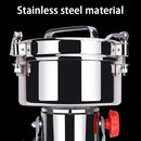 700 g Hochgeschwindigkeits-Getreidemühle Edelstahl Korn- und Saaten-Mühle für Zuhause & Gewerblich Feines Mehl, Stromsparend, Hochleistung 1800 W