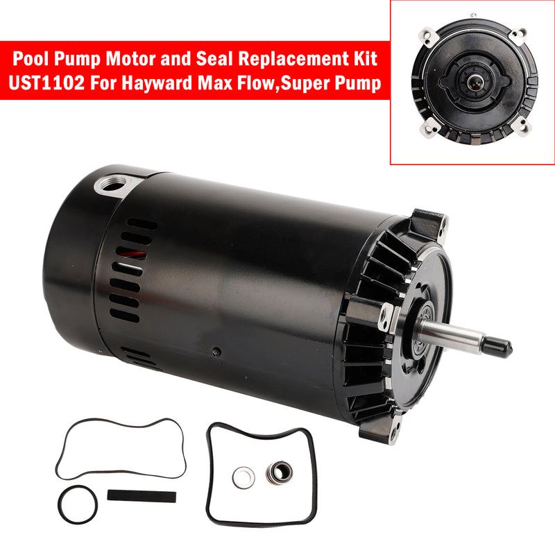 Austauschsatz für Poolpumpenmotor und Dichtung UST1102 für Hayward Max Flow Super Pump