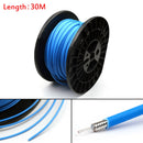 30m RG402 RF koaksialkabelkobling Halvstiv RG-402 koaksial pigtail 98 fot
