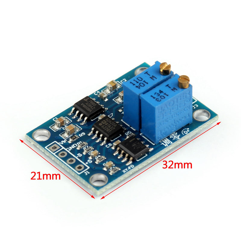 1 peça transmissor Ad620 amplificador de tensão microvolt-milivolt de alta precisão