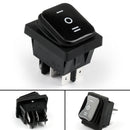 4 Stücke RLEIL RL2-203 Wasserdicht IP65 Auto Wippschalter 6Pin EIN-Aus-EIN 125/250VAC