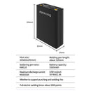 DIY přenosný mini bodový svařovací stroj Svařovací výkon s perem pro baterii 18650